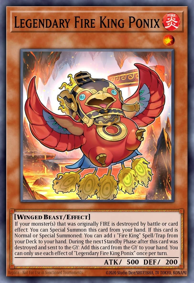 Legendary Fire King Ponix - Image 1