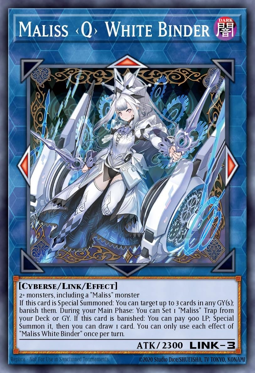 Maliss <Q> White Binder - Image 1