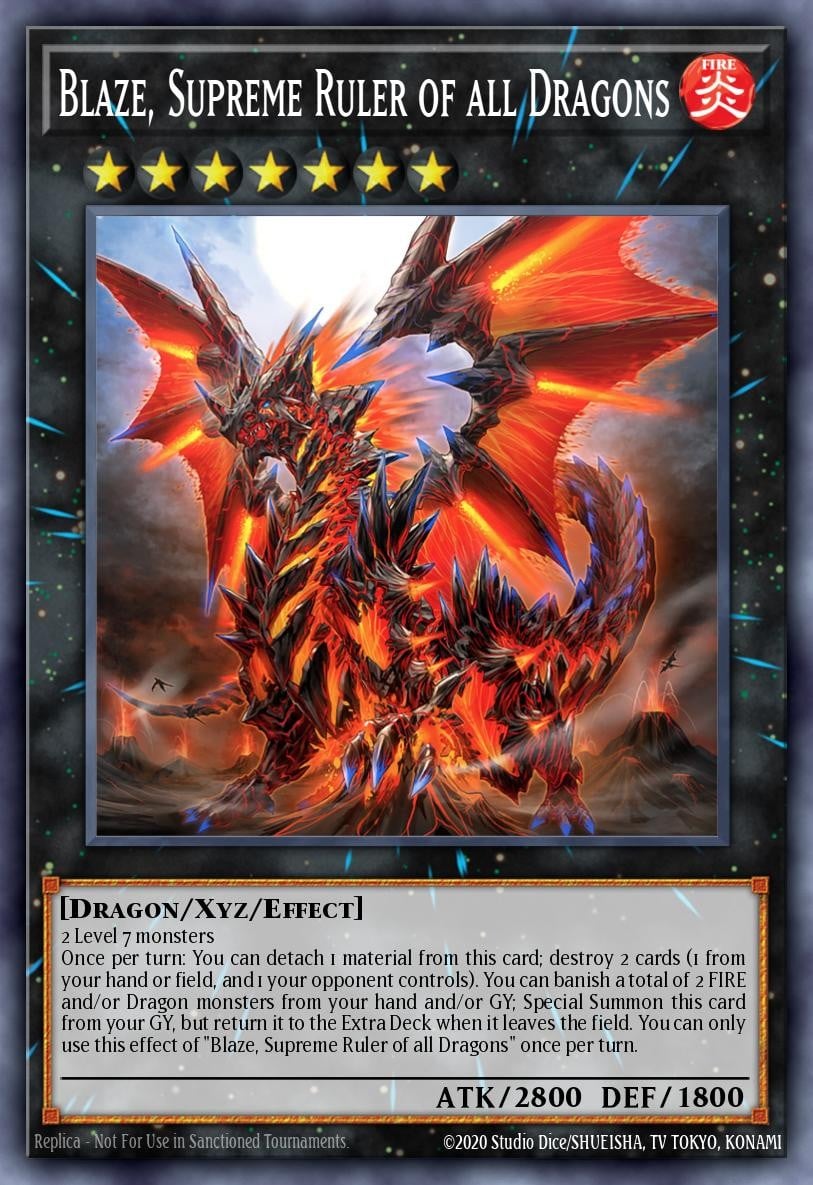 Blaze, Supreme Ruler of all Dragons - Image 1