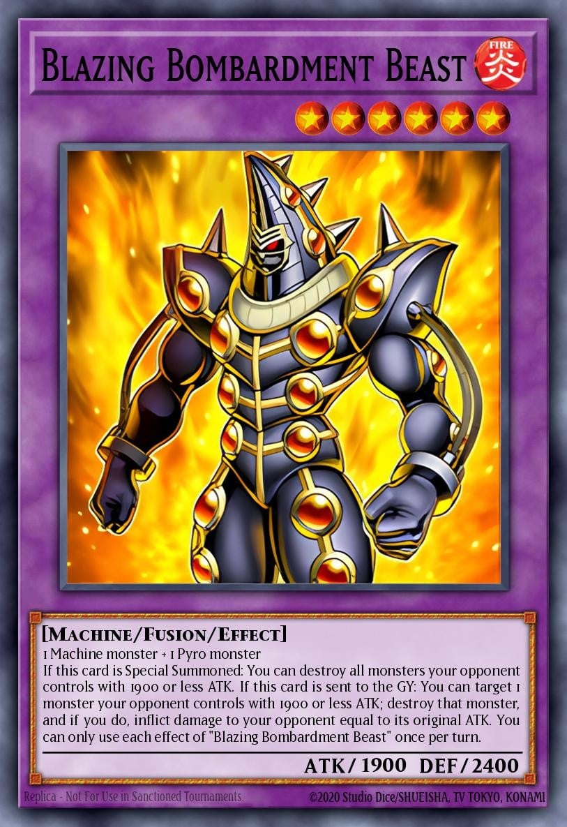 Blazing Bombardment Beast - Image 1