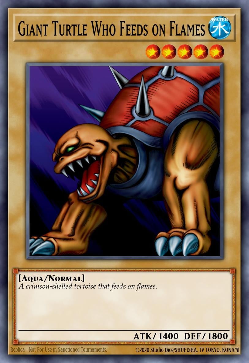 Giant Turtle Who Feeds on Flames - Image 1