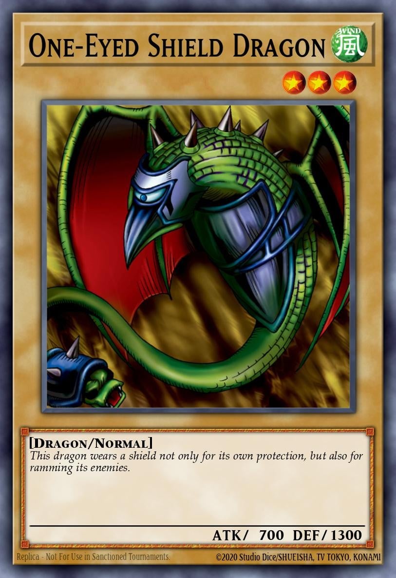 One-Eyed Shield Dragon - Image 1