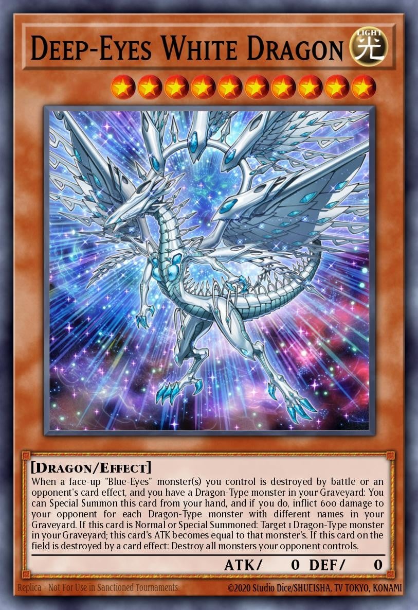Deep-Eyes White Dragon - Image 1