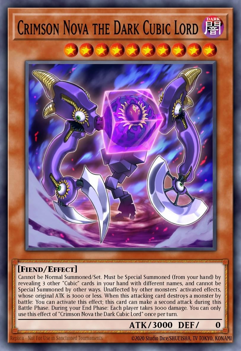 Crimson Nova the Dark Cubic Lord - Image 1