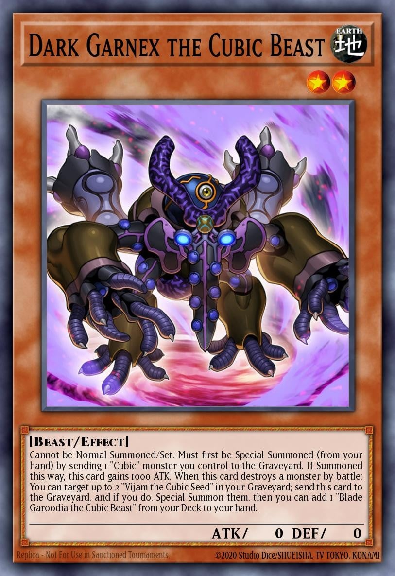Dark Garnex the Cubic Beast - Image 1