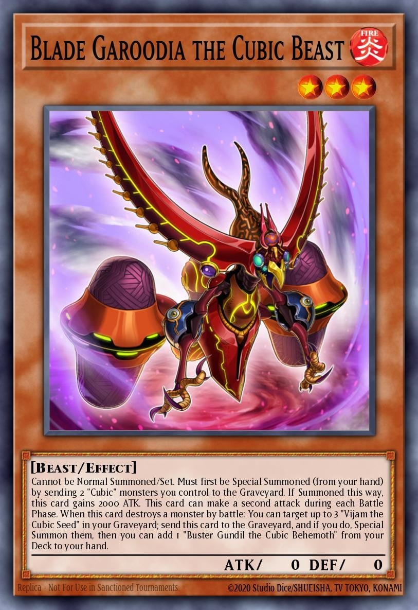 Blade Garoodia the Cubic Beast - Image 1