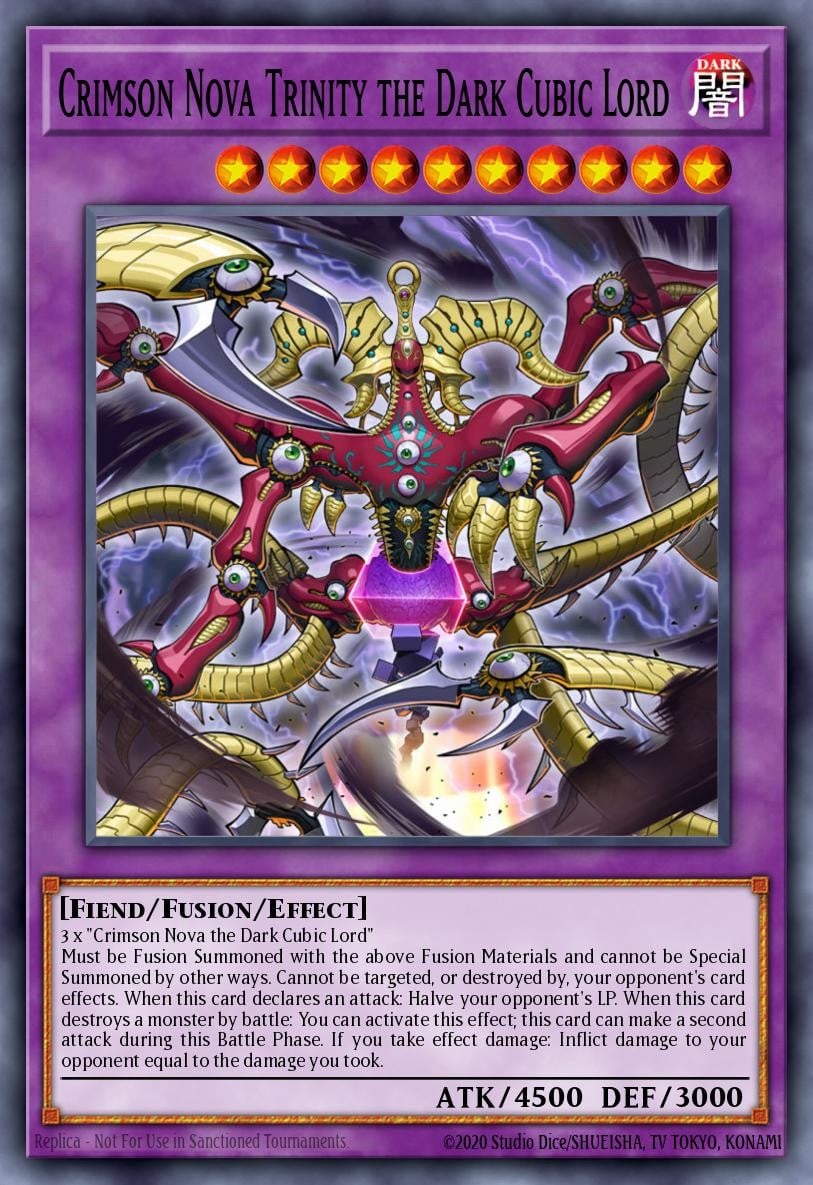 Crimson Nova Trinity the Dark Cubic Lord - Image 1