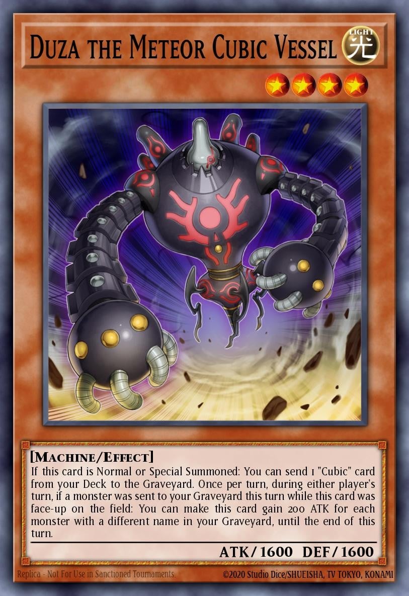Duza the Meteor Cubic Vessel - Image 1