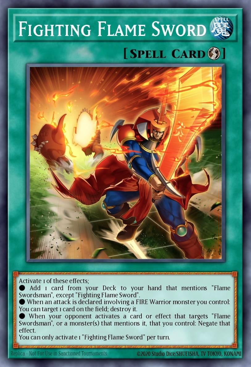 Fighting Flame Sword - Image 1