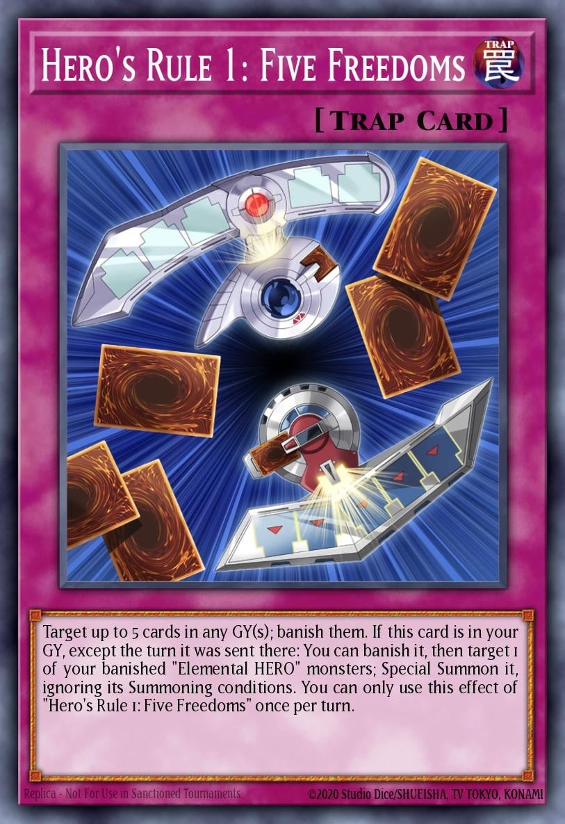 Hero's Rule 1: Five Freedoms - Image 1