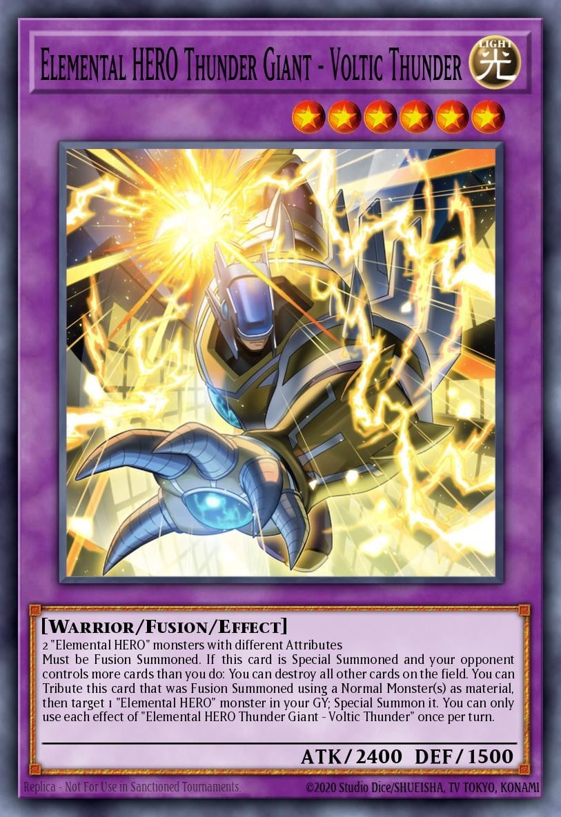 Elemental HERO Thunder Giant - Voltic Thunder - Image 1