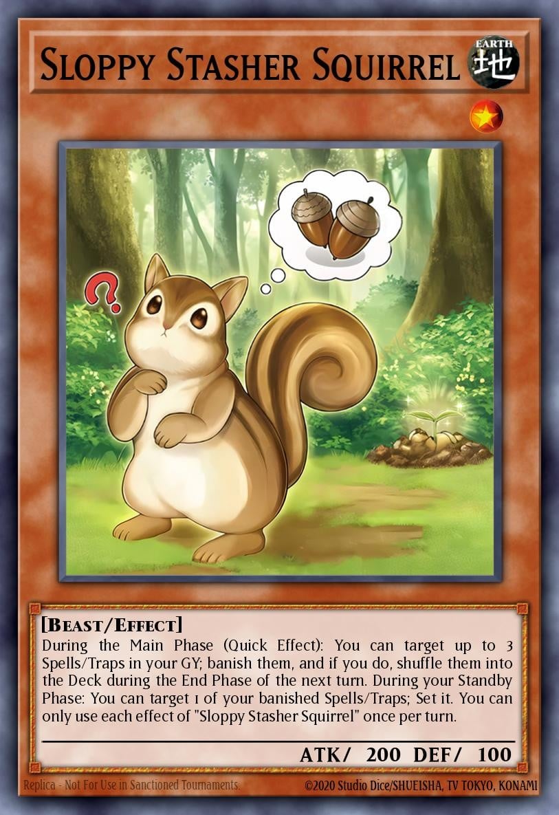 Sloppy Stasher Squirrel - Image 1