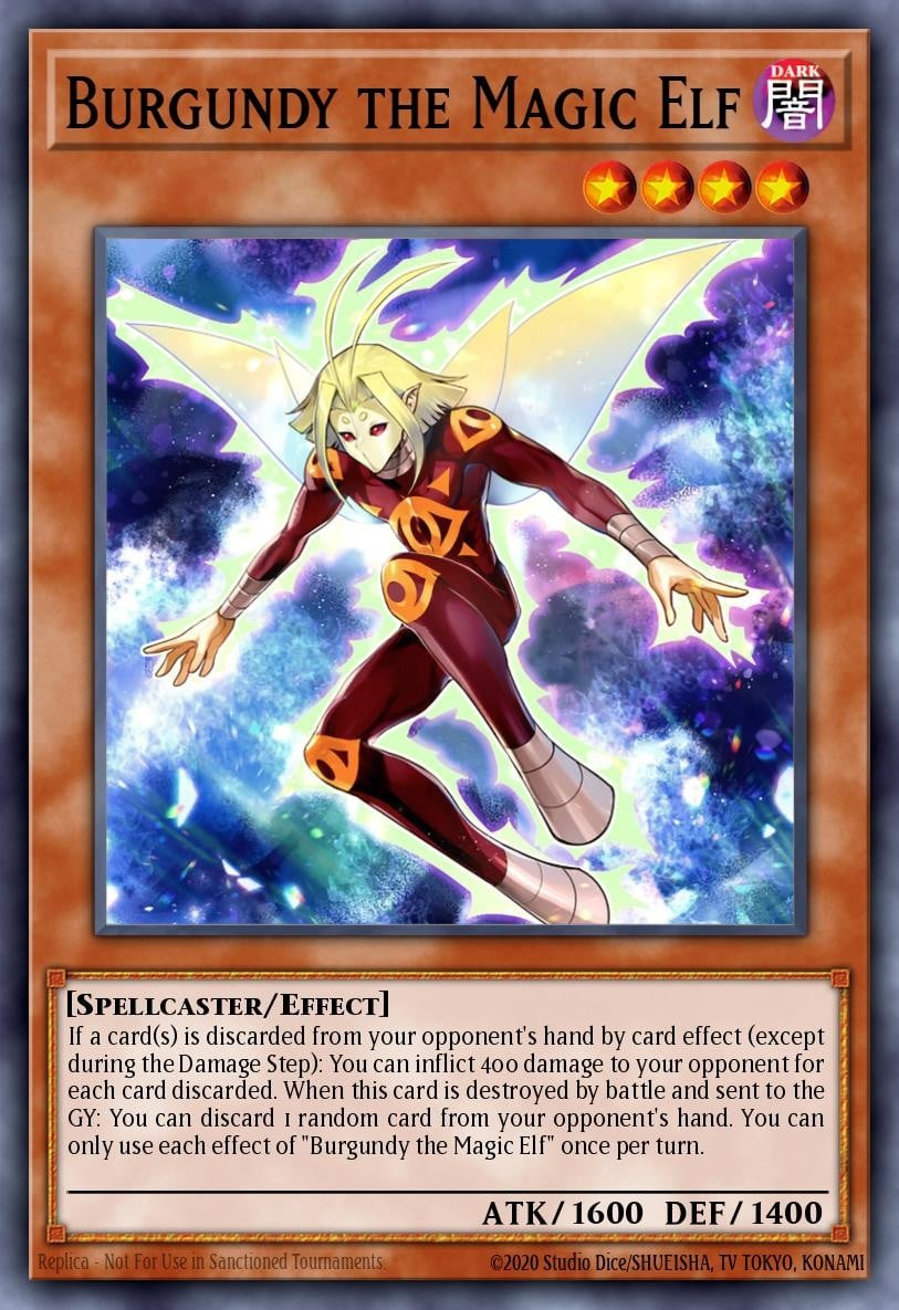 Burgundy the Magic Elf - Image 1