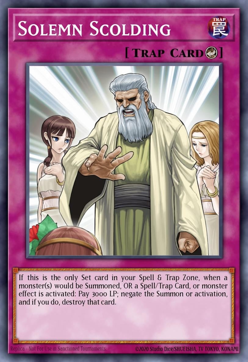 Solemn Scolding - Image 1