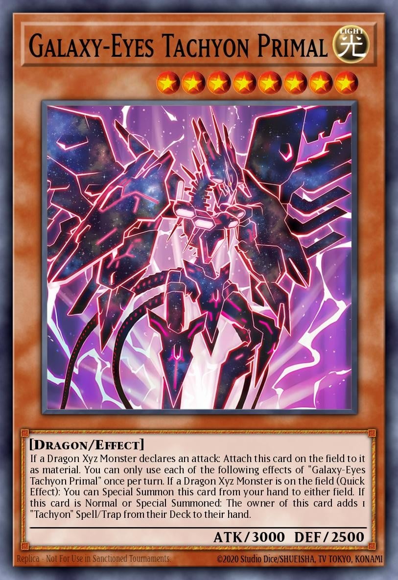 Galaxy-Eyes Tachyon Primal - Image 1