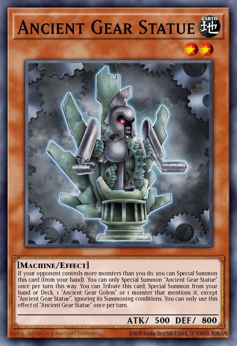 Ancient Gear Statue - Image 1