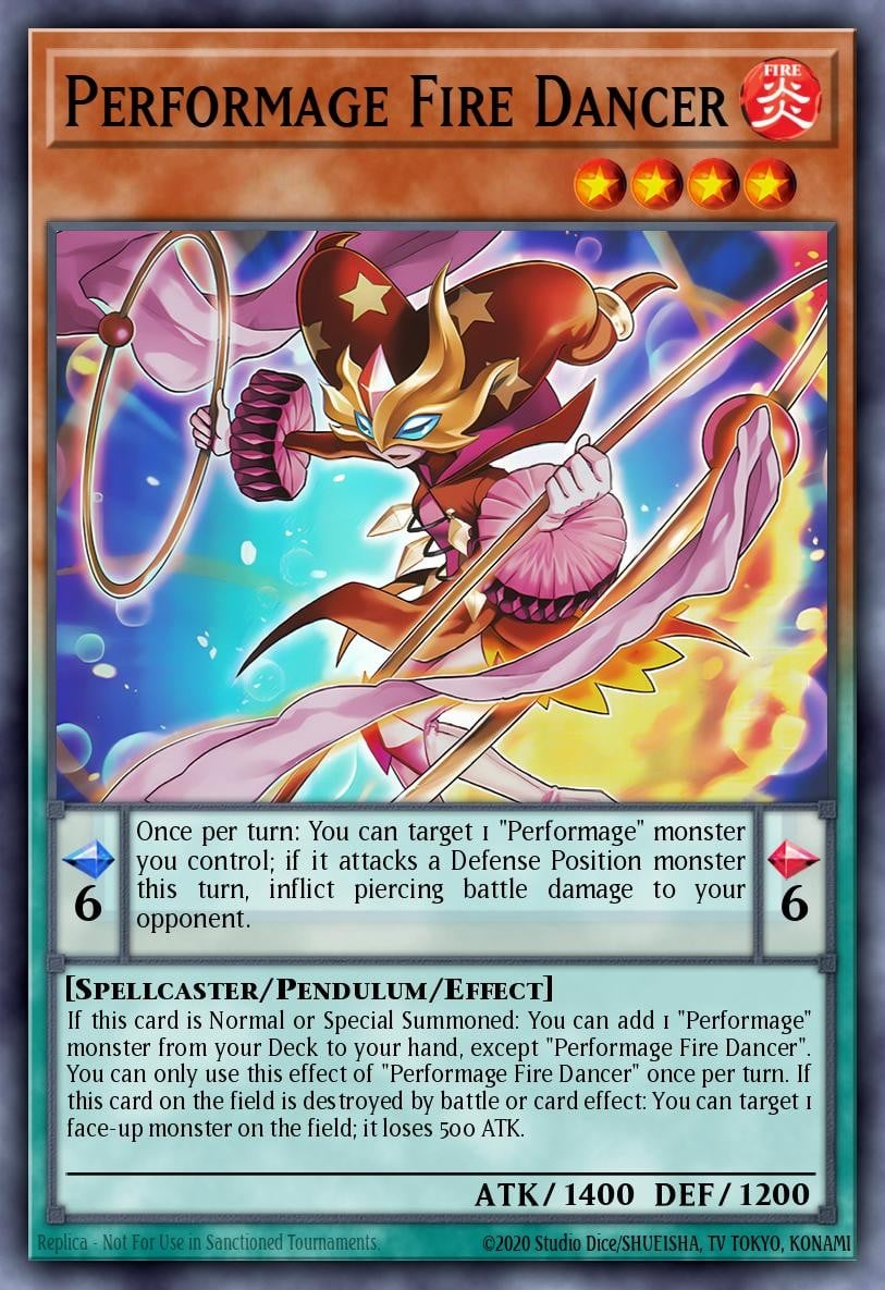 Performage Fire Dancer - Image 1