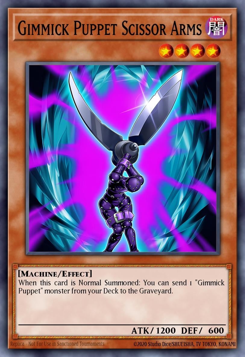 Gimmick Puppet Scissor Arms - Image 1
