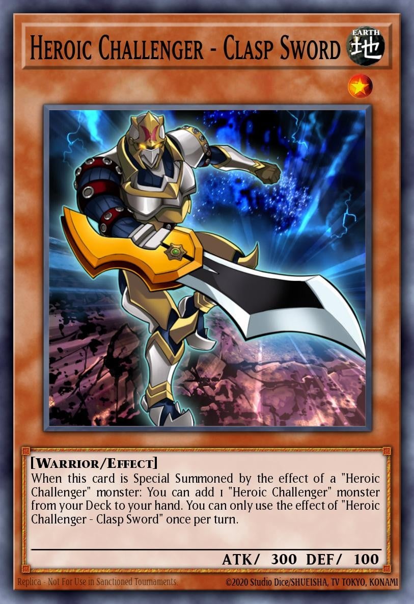 Heroic Challenger - Clasp Sword - Image 1