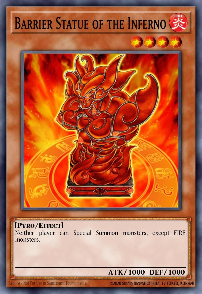 Barrier Statue of the Inferno - Image 1