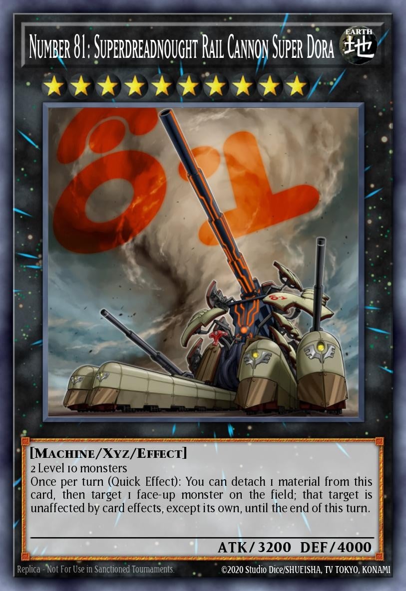 Number 81: Superdreadnought Rail Cannon Super Dora - Image 1