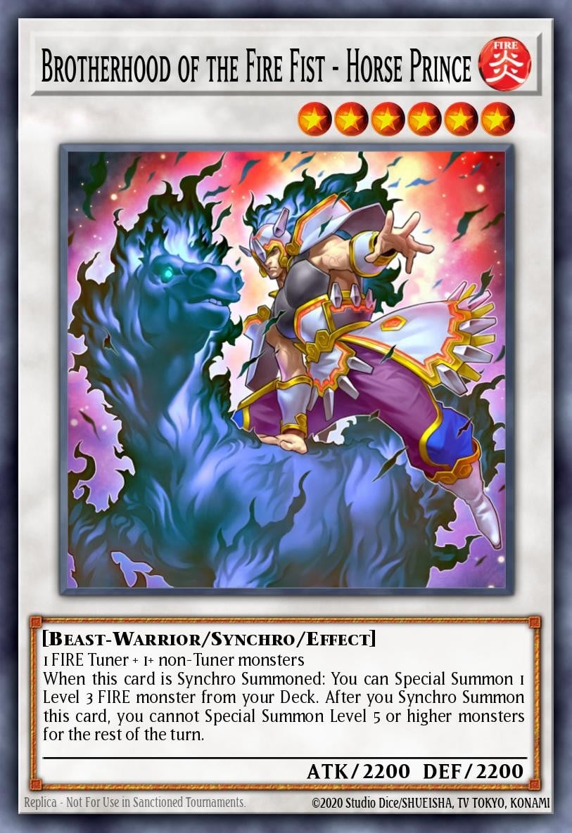 Brotherhood of the Fire Fist - Horse Prince - Image 1