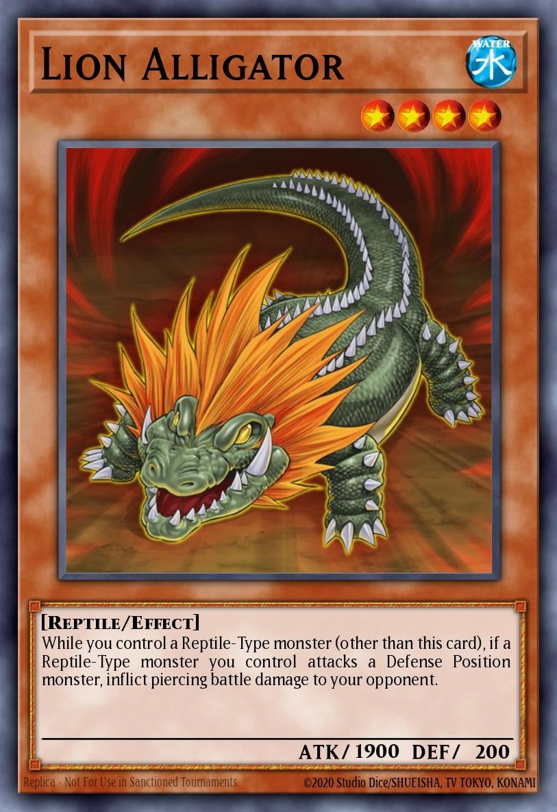 Lion Alligator - Image 1