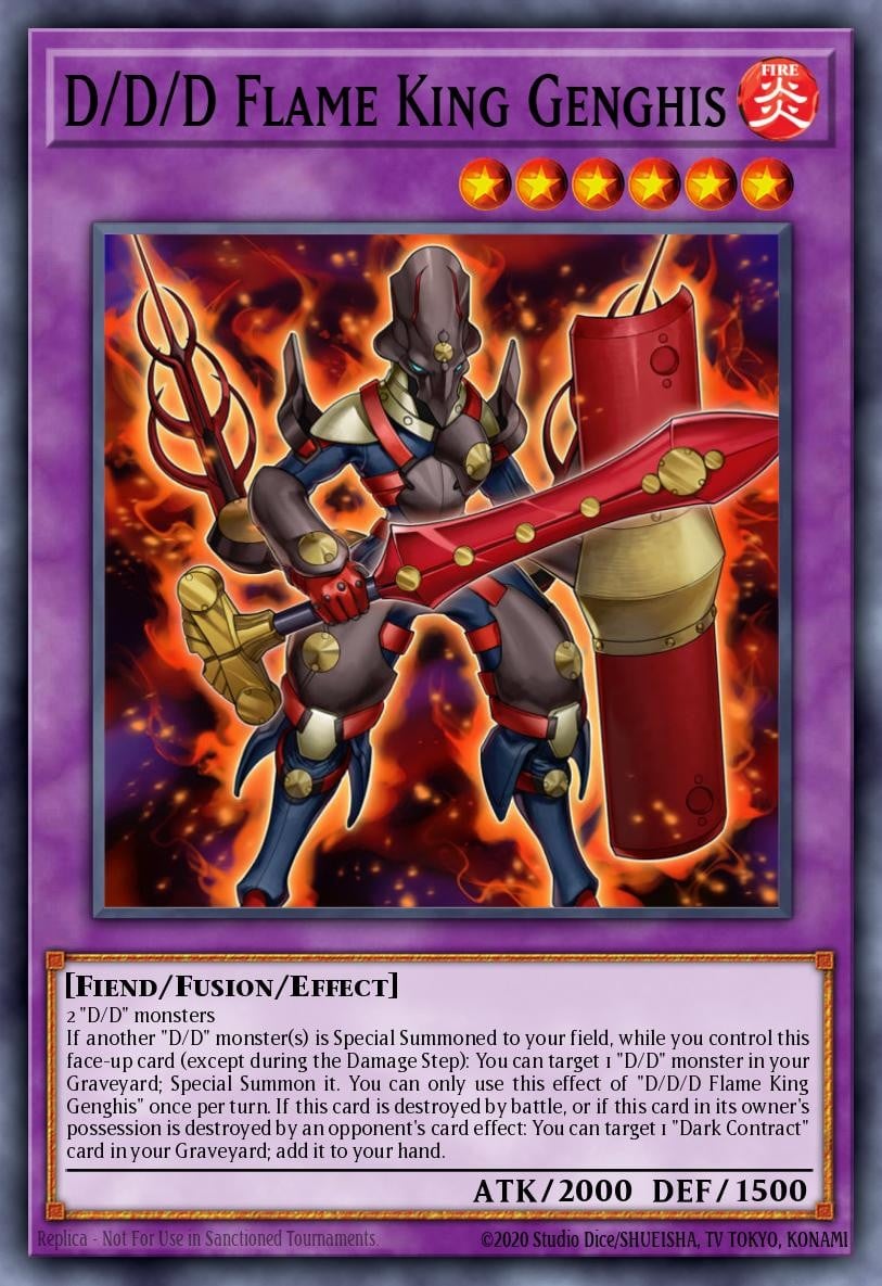 D/D/D Flame King Genghis - Image 1