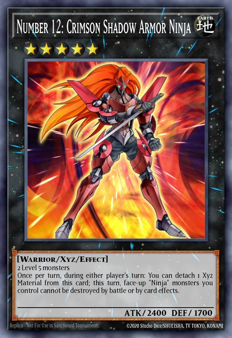 Number 12: Crimson Shadow Armor Ninja - Image 1