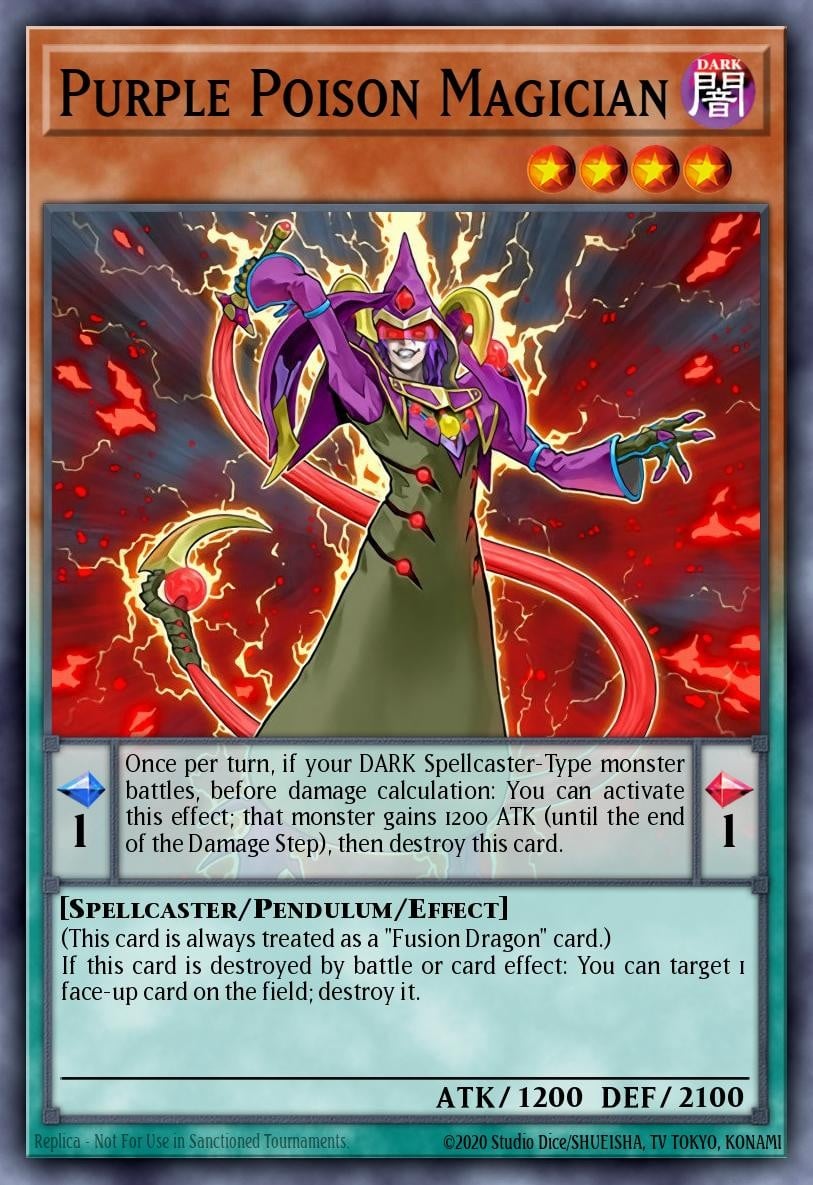 Purple Poison Magician - Image 1