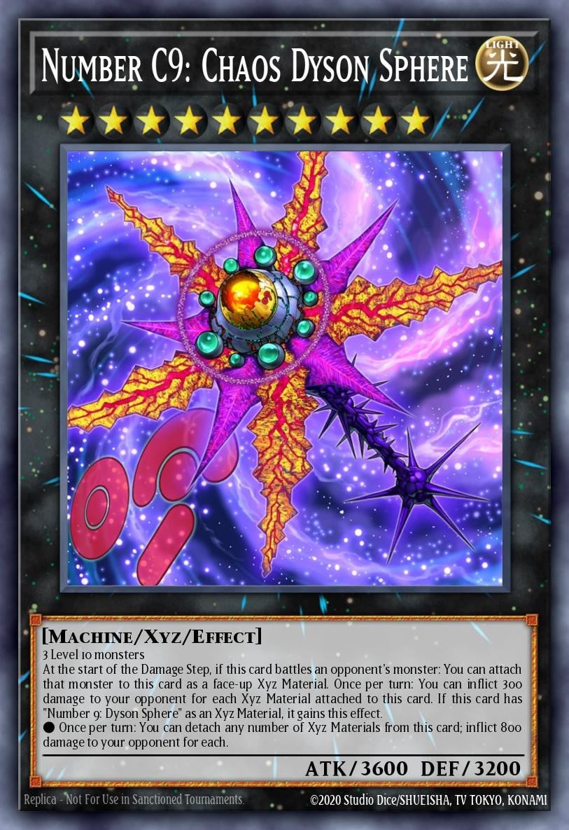 Number C9: Chaos Dyson Sphere - Image 1