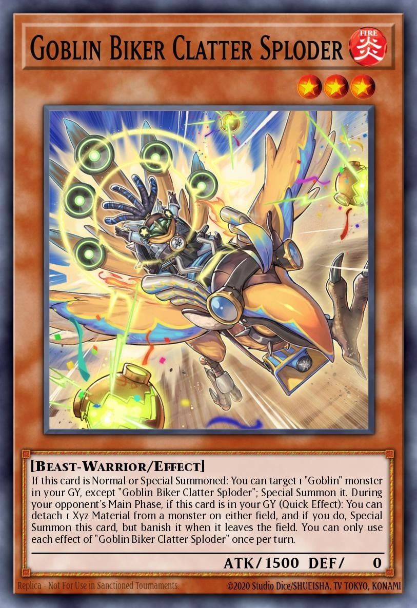 Goblin Biker Clatter Sploder - Image 1
