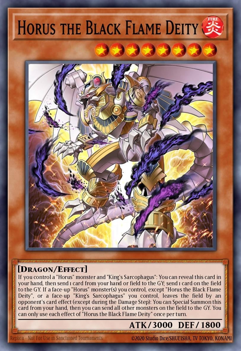 Horus the Black Flame Deity - Image 1