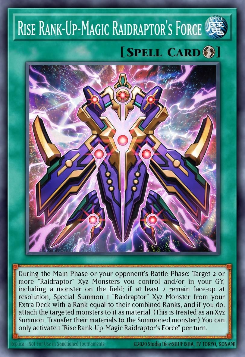 Rise Rank-Up-Magic Raidraptor's Force - Image 1