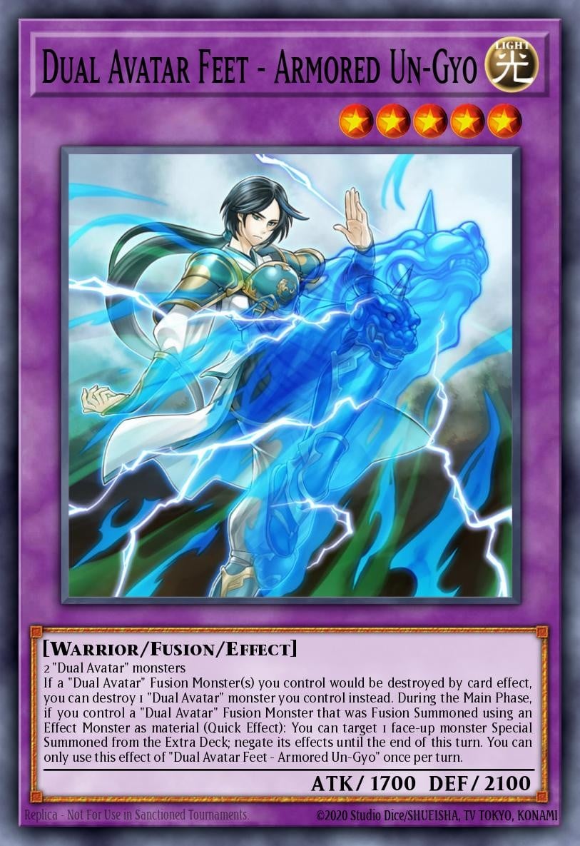 Dual Avatar Feet - Armored Un-Gyo - Image 1
