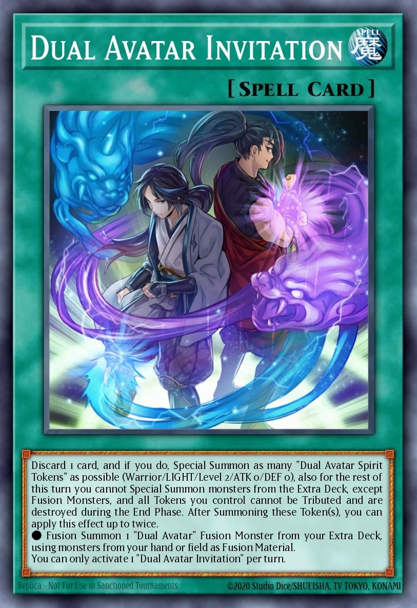 Dual Avatar Invitation - Image 1