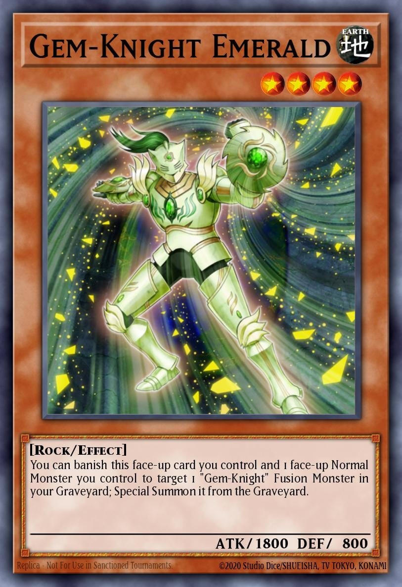 Gem-Knight Emerald - Image 1