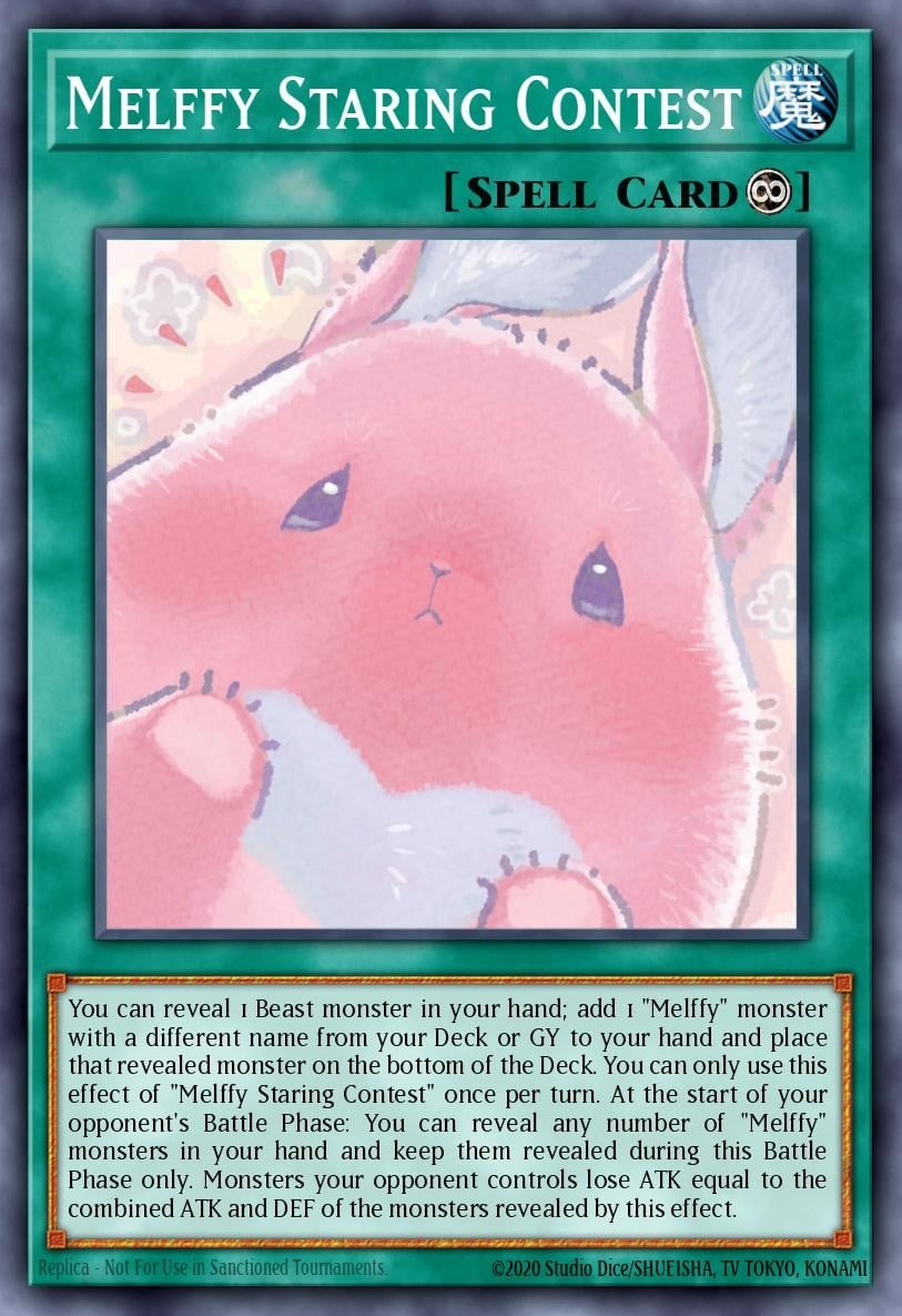 Melffy Staring Contest - Image 1