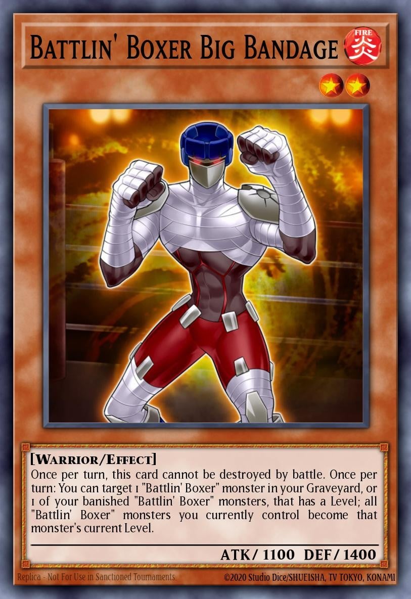 Battlin' Boxer Big Bandage - Image 1