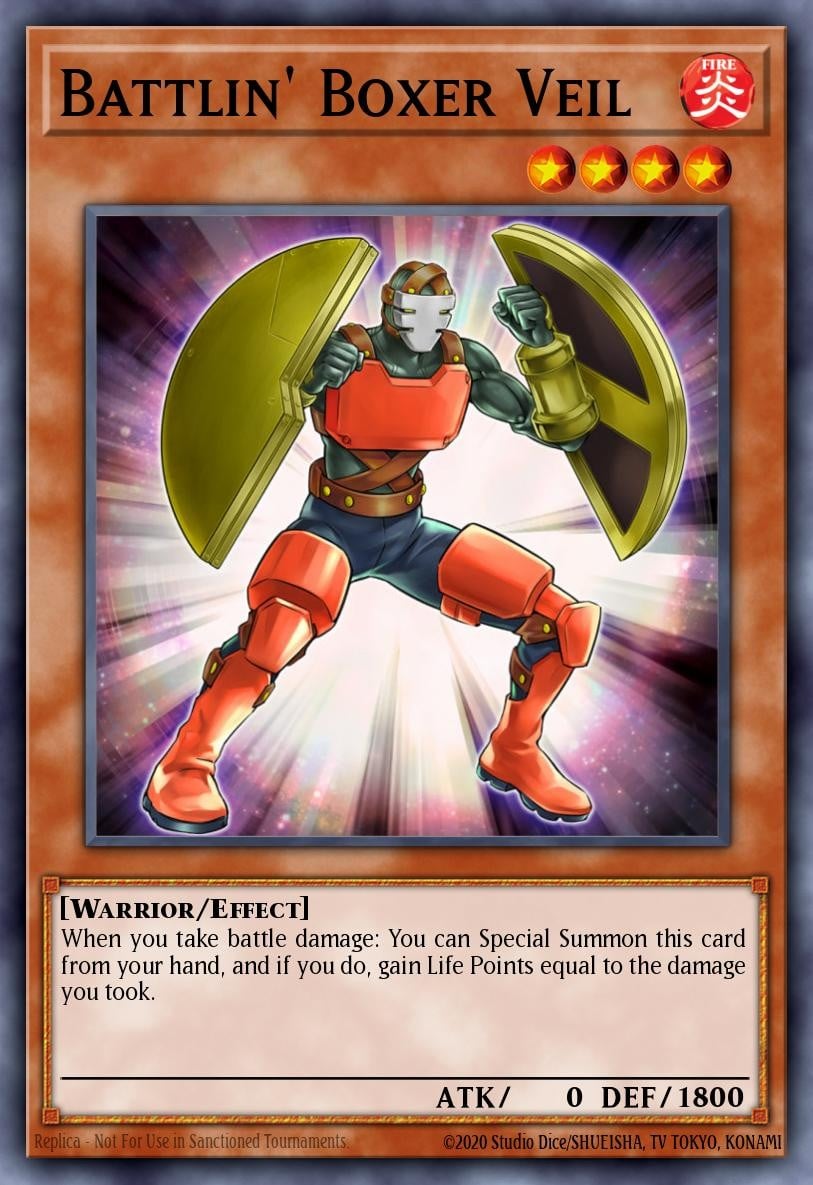 Battlin' Boxer Veil - Image 1