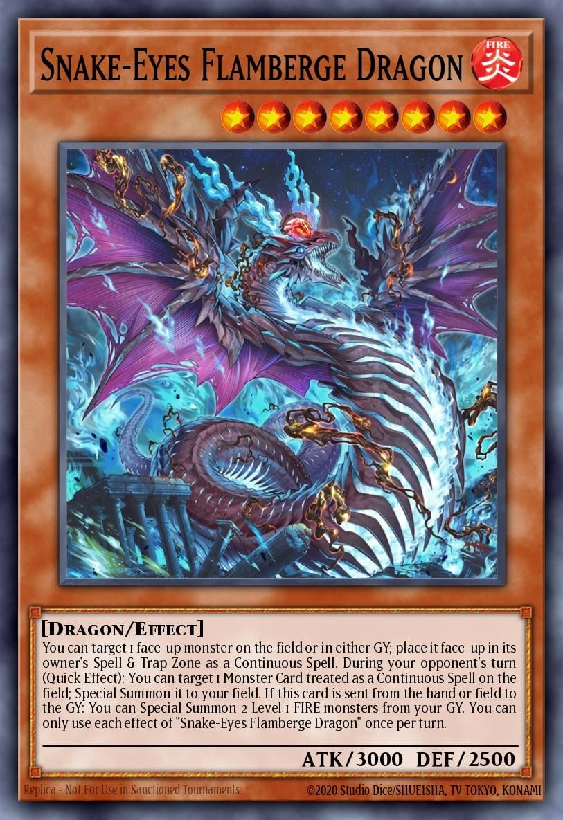 Snake-Eyes Flamberge Dragon - Image 1
