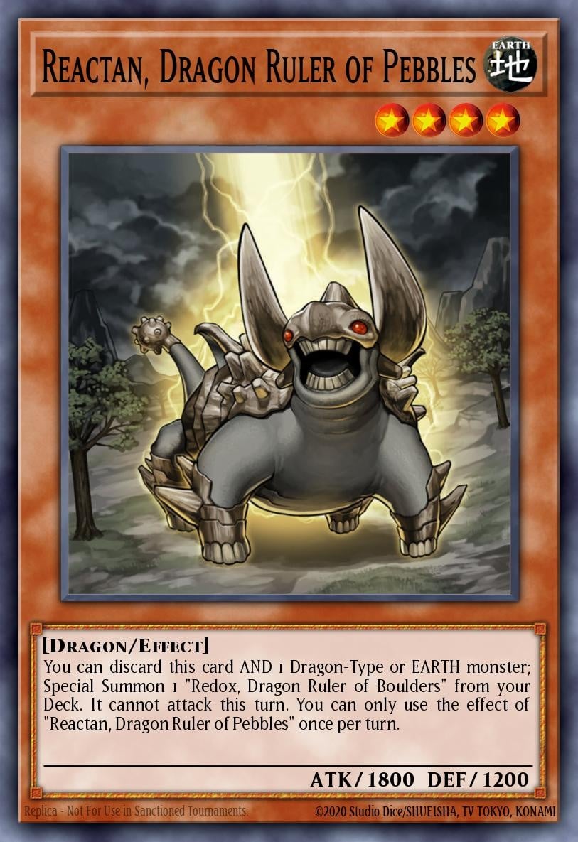 Reactan, Dragon Ruler of Pebbles - Image 1