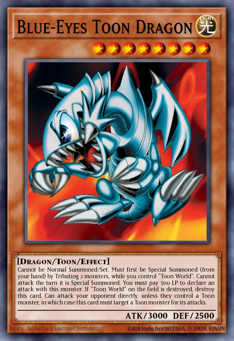 Blue-Eyes Toon Dragon - Image 1
