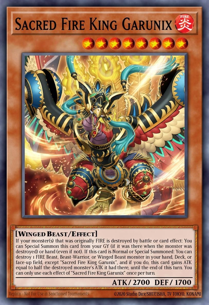 Sacred Fire King Garunix - Image 1