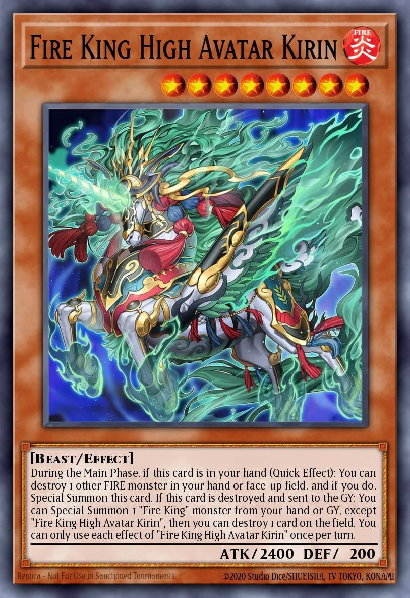 Fire King High Avatar Kirin - Image 1