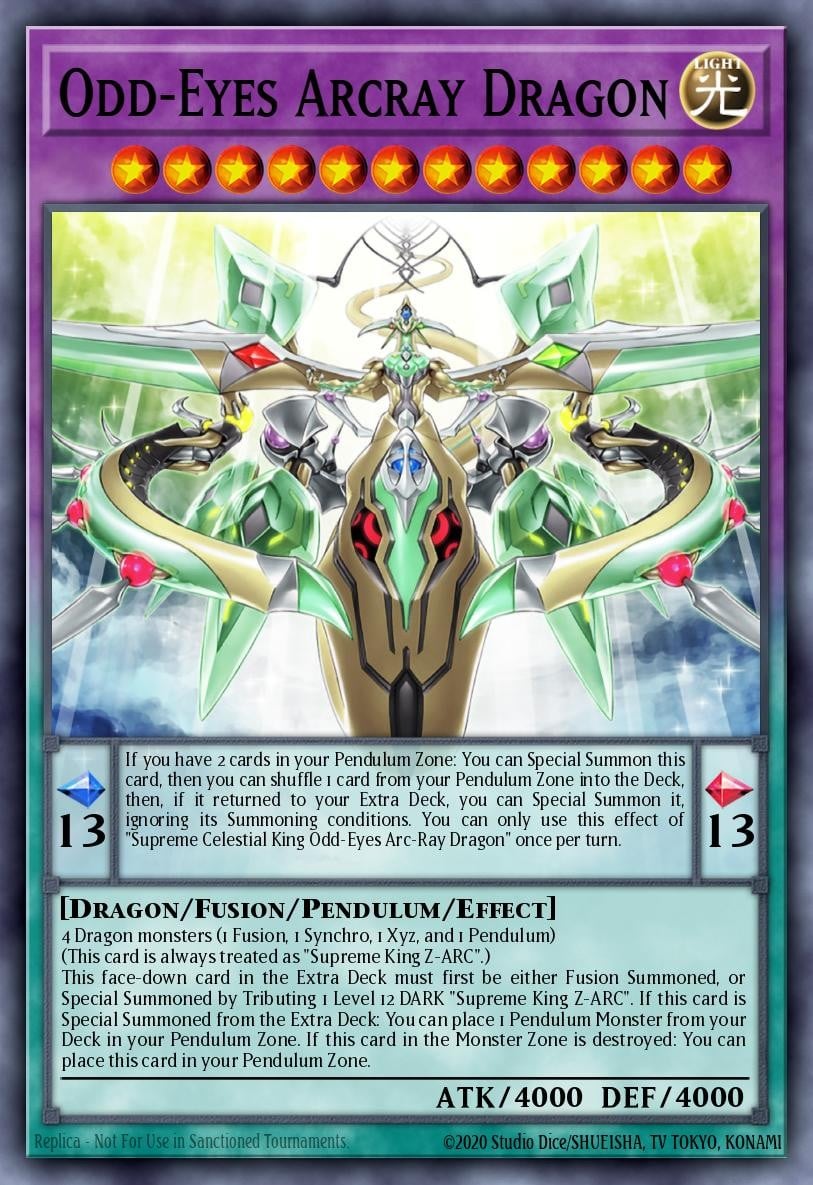 Odd-Eyes Arcray Dragon - Image 1