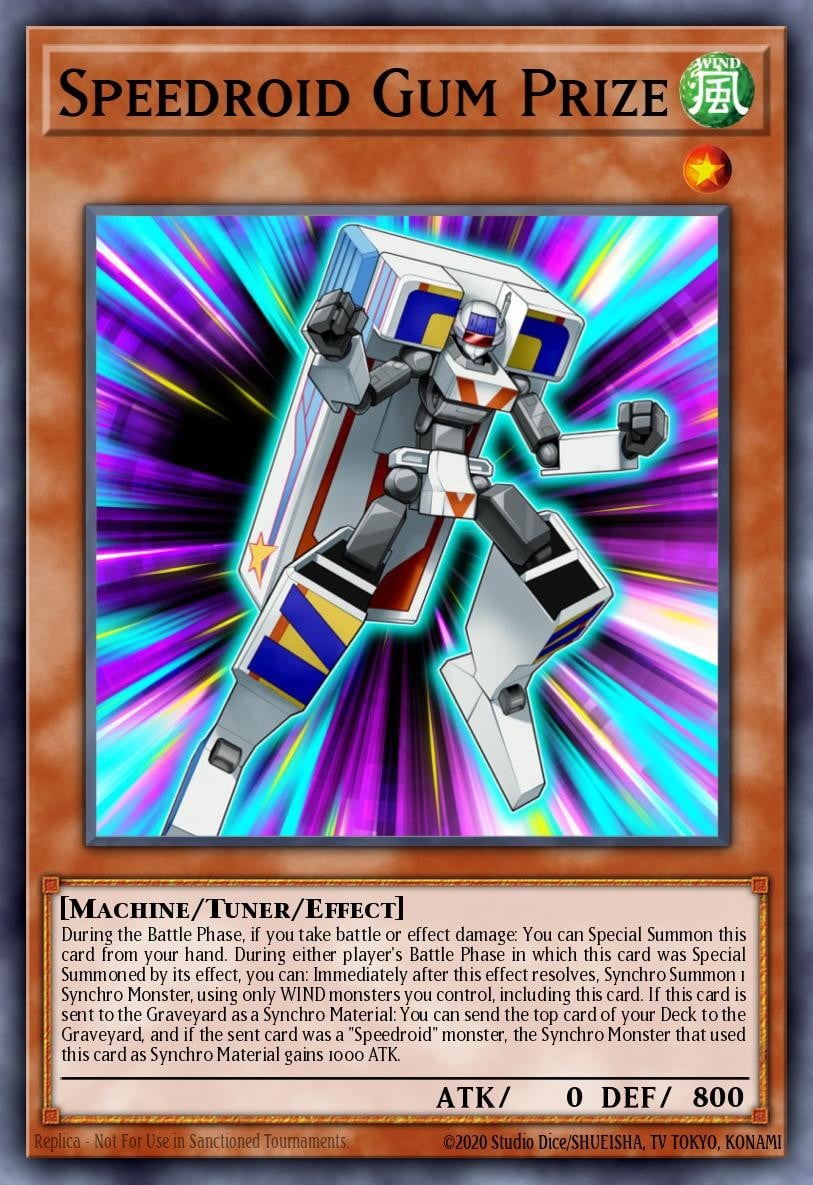 Speedroid Gum Prize - Image 1