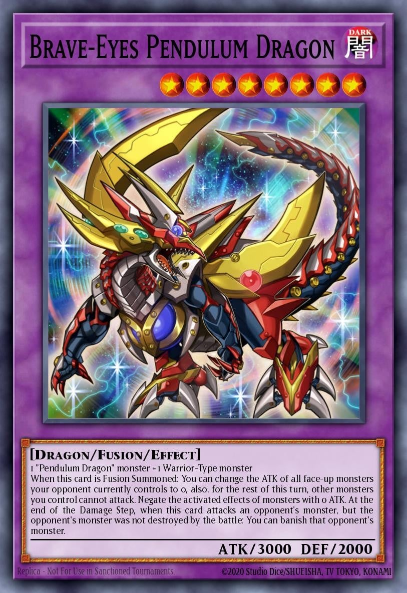 Brave-Eyes Pendulum Dragon - Image 1