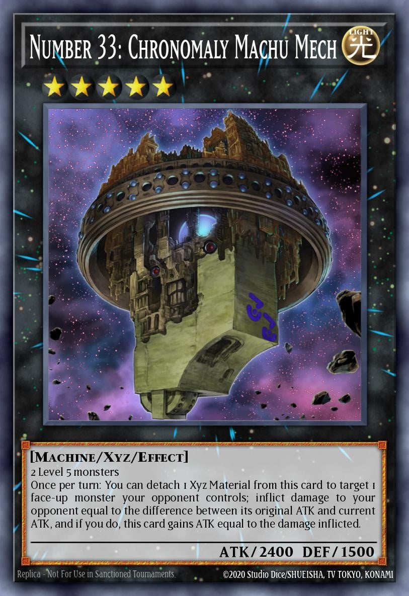 Number 33: Chronomaly Machu Mech - Image 1