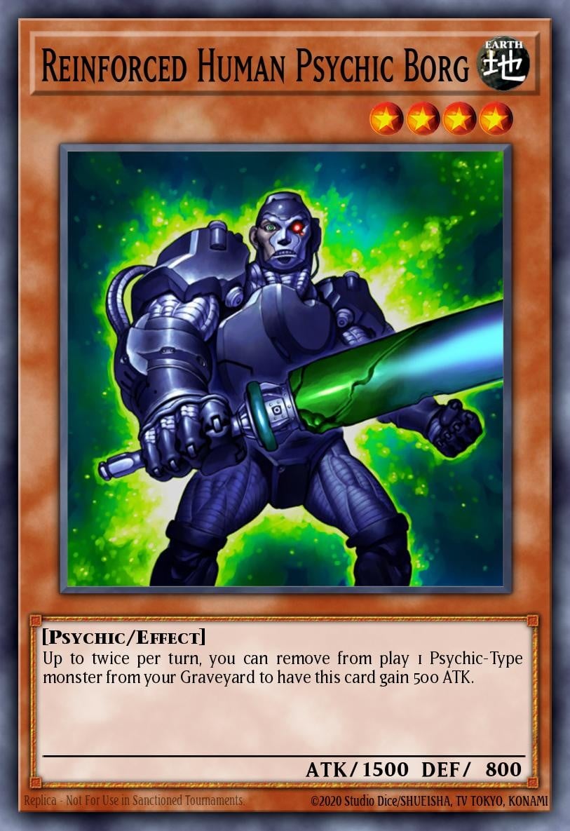 Reinforced Human Psychic Borg - Image 1
